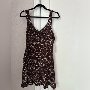 NWT Brown Reformation Dress